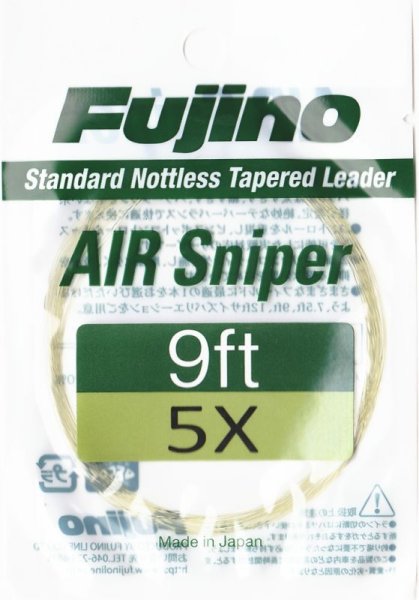 Fujino(フジノ) テーパーリーダー AIR Sniper 『山岳渓流専用』 7.5ft、9ft、12ft - 鱒夢