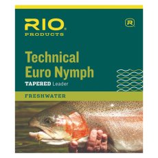 RIO リオ Technical Euro Nymph Leader - 鱒夢