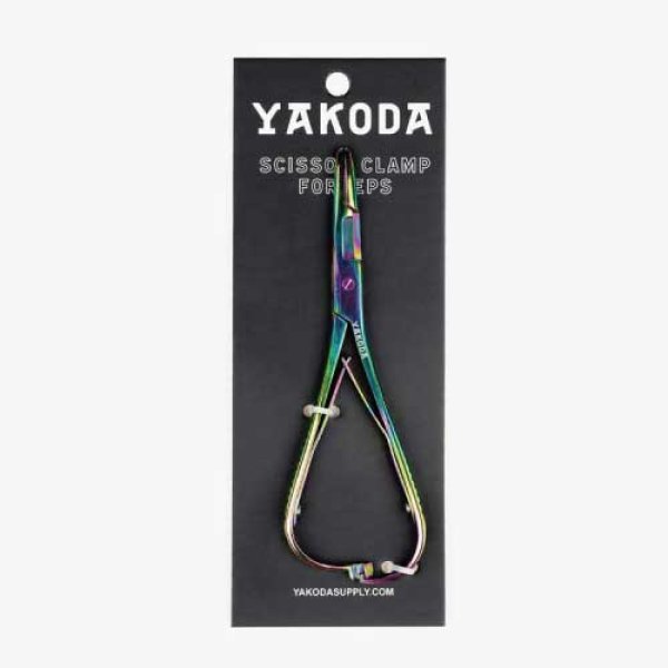 YAKODA Supply　Titanium-Finished Scissor Clamp Forceps　ヤコダ