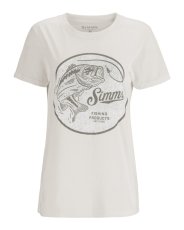 画像1: W's Nostalgic Bass T-Shirt　SIMMS　シムス　 (1)