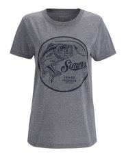 画像2: W's Nostalgic Bass T-Shirt　SIMMS　シムス　 (2)