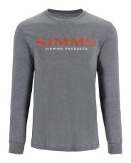 画像1: Simms Logo LS Shirt　SIMMS　シムス　　 (1)