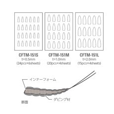 画像2: Extend Body Inner Foam　C&F DESIGN　CFTM-151 (2)