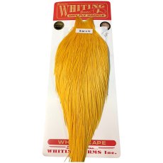 画像1: WHITING　Rooster Cape　ルースターケープ　ダイドゴールデンストロー　Bronze Grade 　BWC12　ホワイティング　 (1)