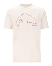 画像1: Tourt Outline T-SHirt  SIMMS　シムス (1)