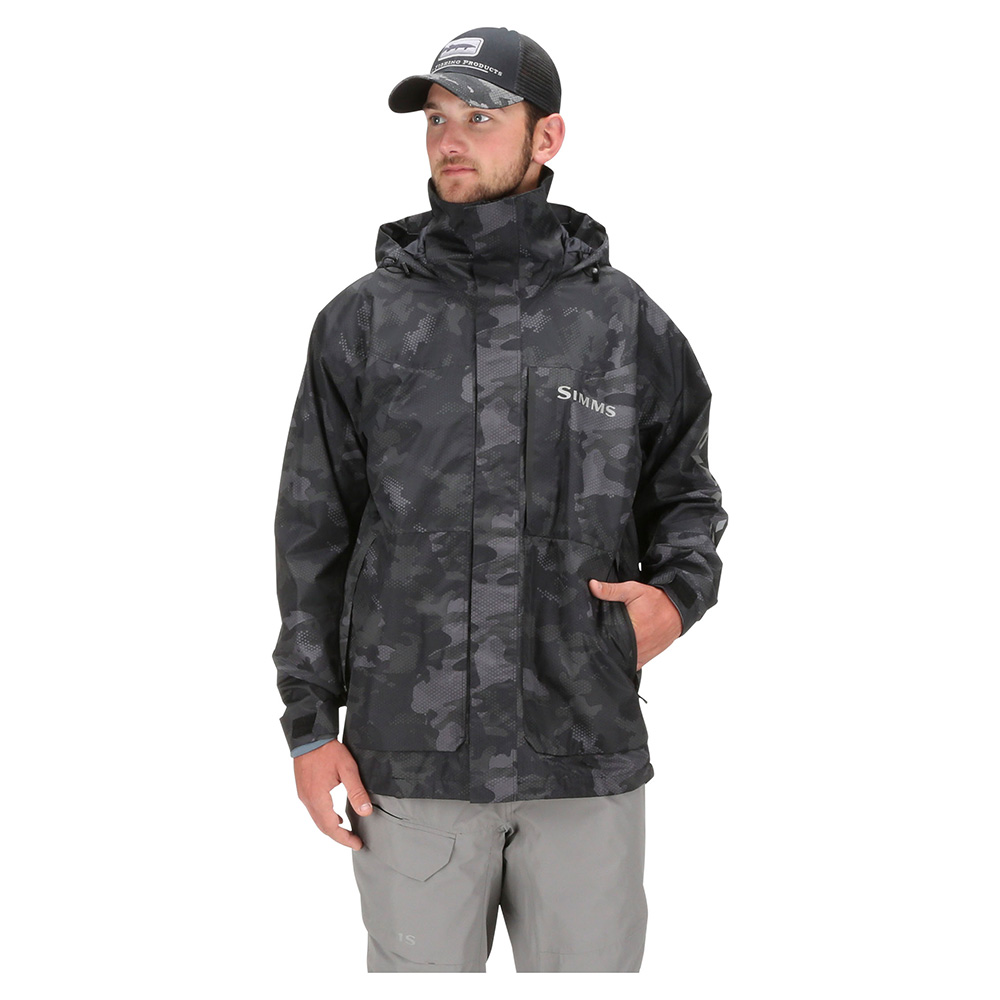 SIMMS CHALLENGER INSULATED JACKET L ウッドランドカモ シムス